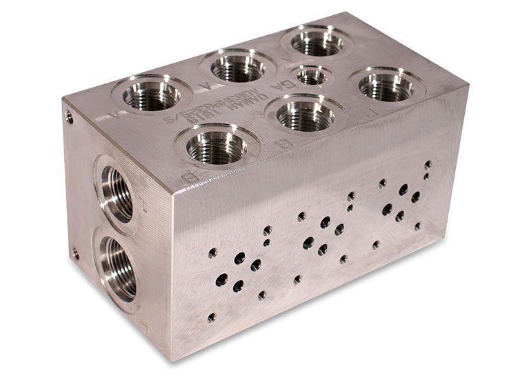 طراحی و ساخت بلوک‌های هیدرولیکی (Valve Block)